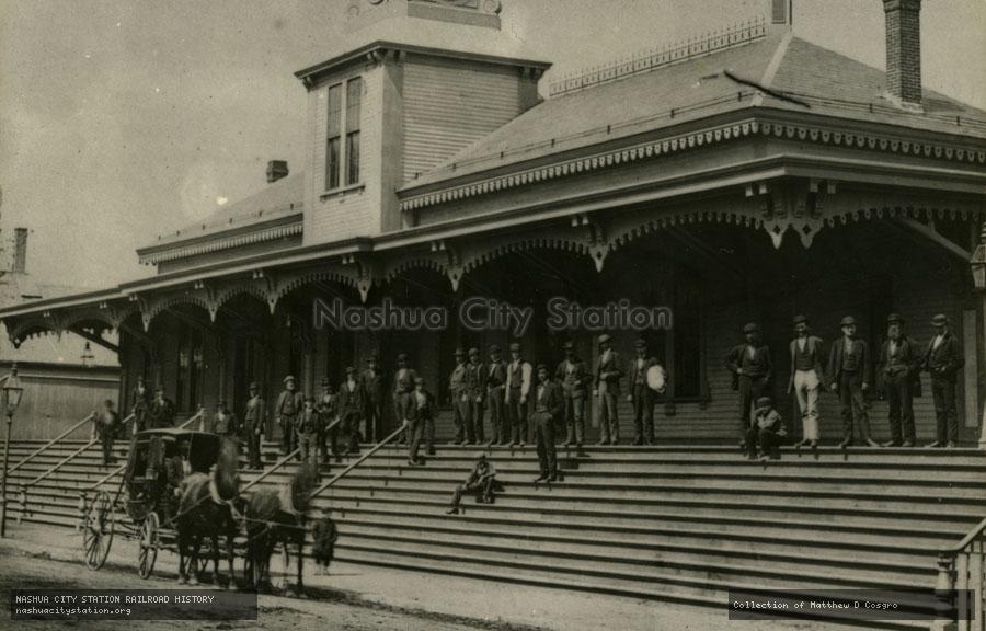 Postcard: Marblehead Station
